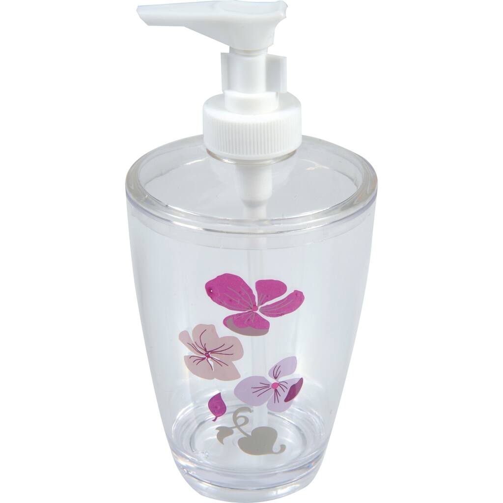 Evideco Clear Acrylic Soap Dispenser Lotion Pump Design Softies