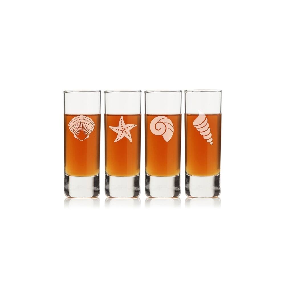 Seashell Tall Shot Glass (Set of 4)