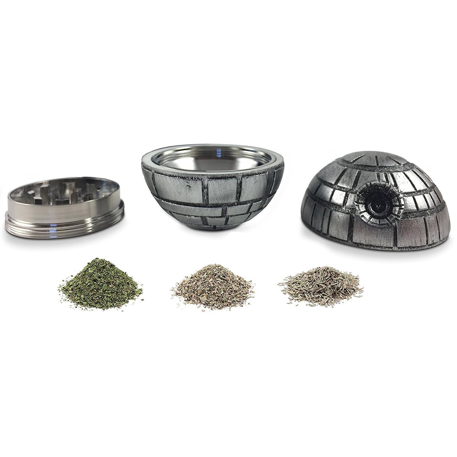 star wars tobacco grinder Star Wars Death Star Herb Grinder - 3