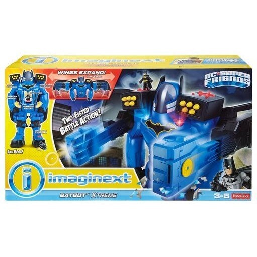 Imaginext dc super on sale friends batbot