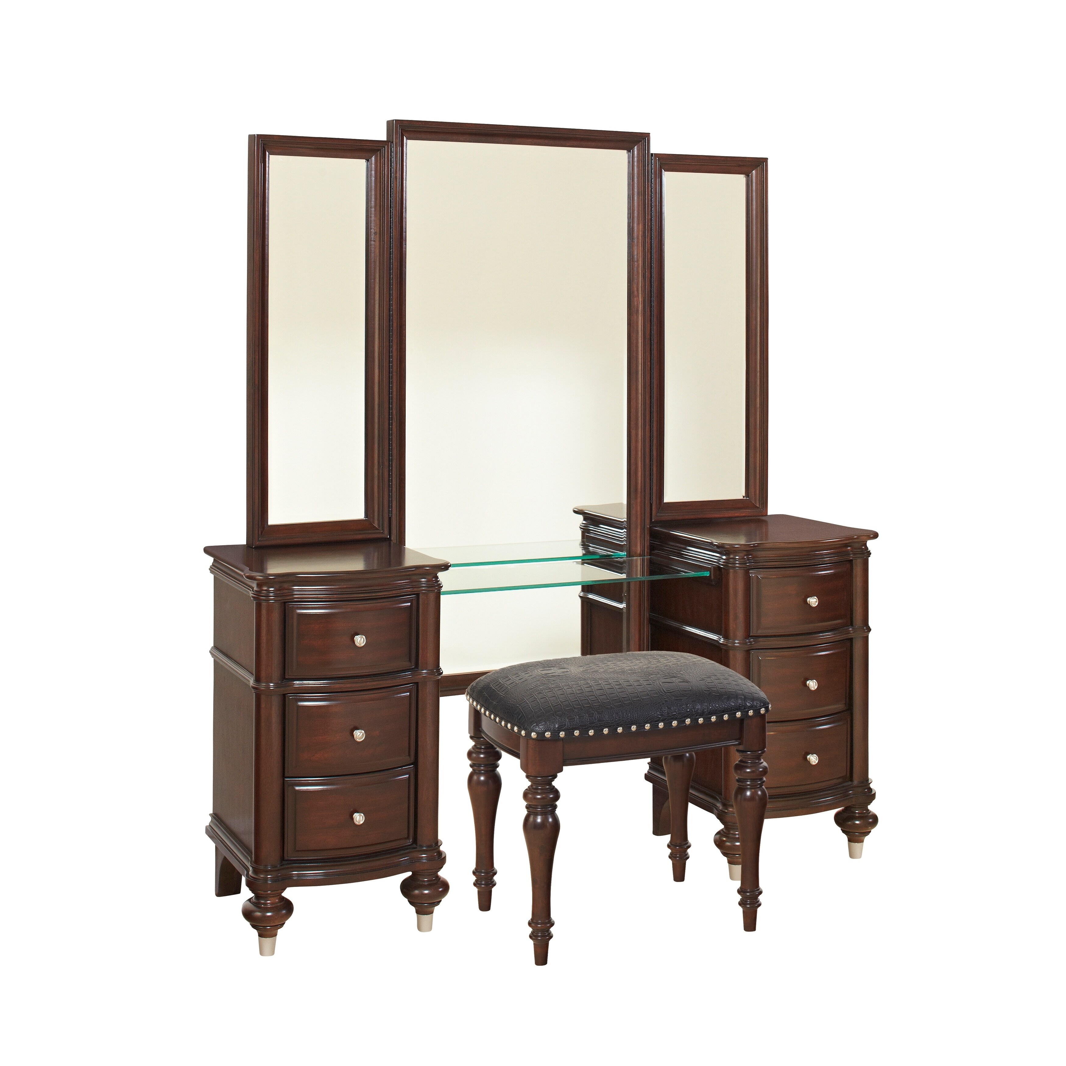 dark pine dressing table