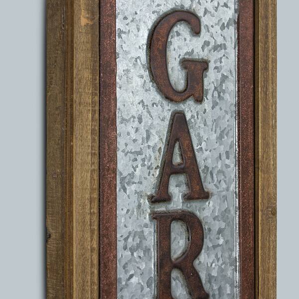 Shop Vintage Dad S Garage Framed Wood Metal Sign Farmhouse Wall