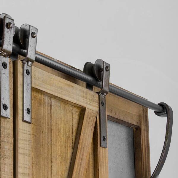 Shop American Art Decor Chalkboard Sliding Barn Doors Message