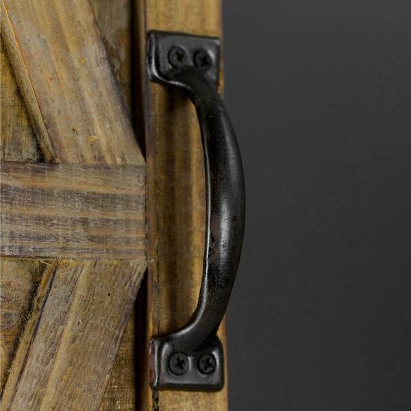 Shop American Art Decor Chalkboard Sliding Barn Doors Message