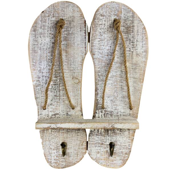 Shop American Art Decor Shabby Chic Flip Flop Coat Key Rack