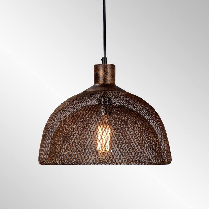 Polaris 15 inch Mesh Pendant by Kosas Home