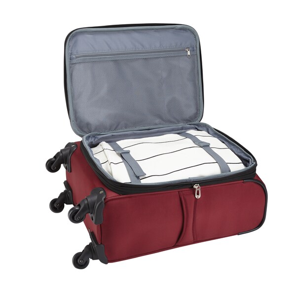 travelers club 6 piece expandable travel set