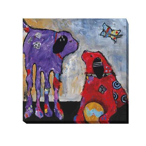 Jenny Foster 'Play Day' Gallery-wrapped Canvas Giclee Art