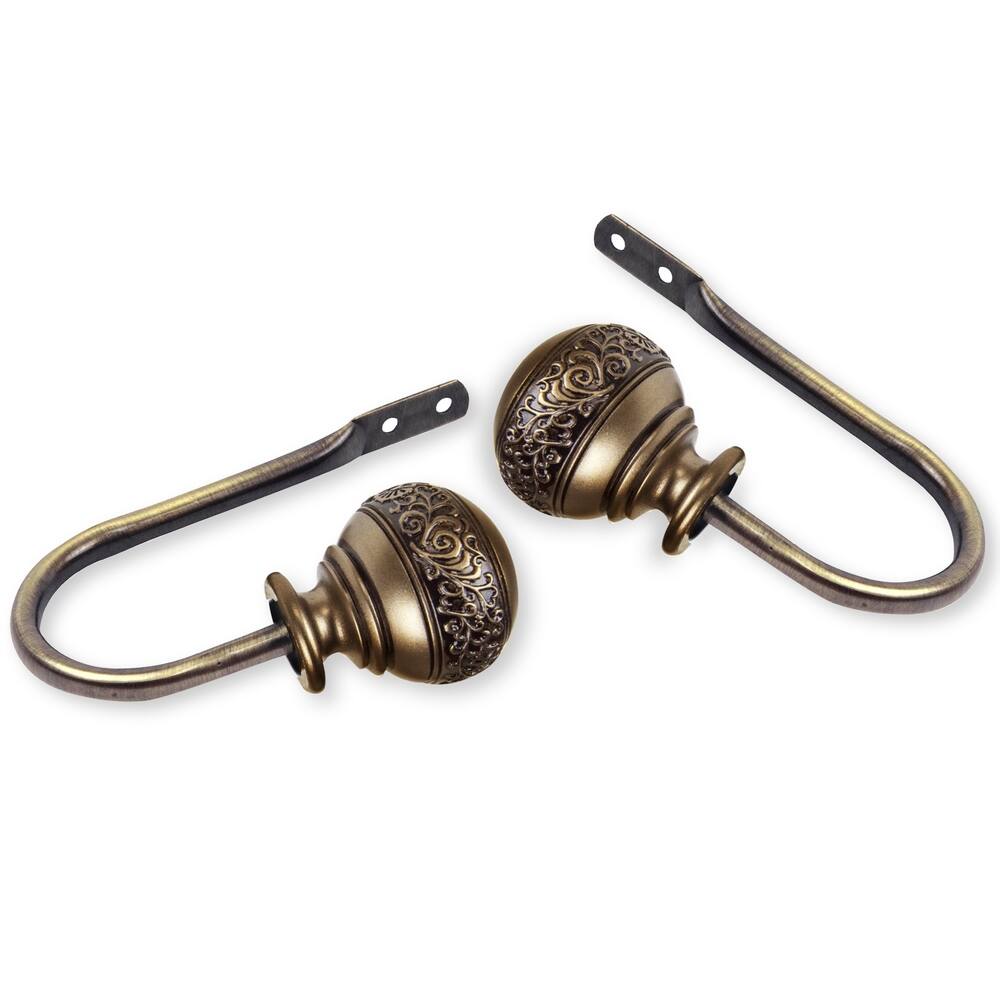 InStyleDesign Nadine Curtain Holdback Pair - n/a