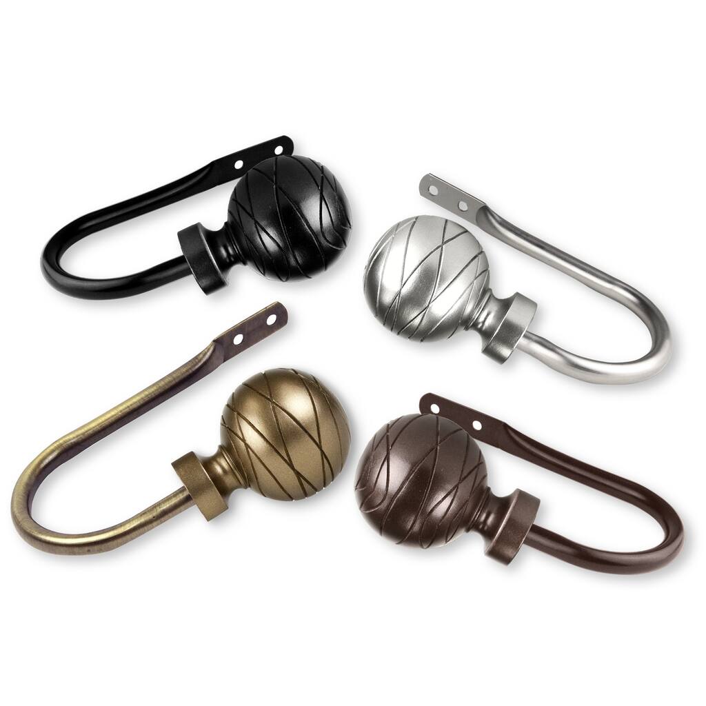 InStyleDesign Desmond Curtain Holdback Pair - n/a