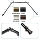 preview thumbnail 1 of 3, InStyleDesign 13/16" Bay Window Curtain Rod - 20-36 inches, 38-72 inches