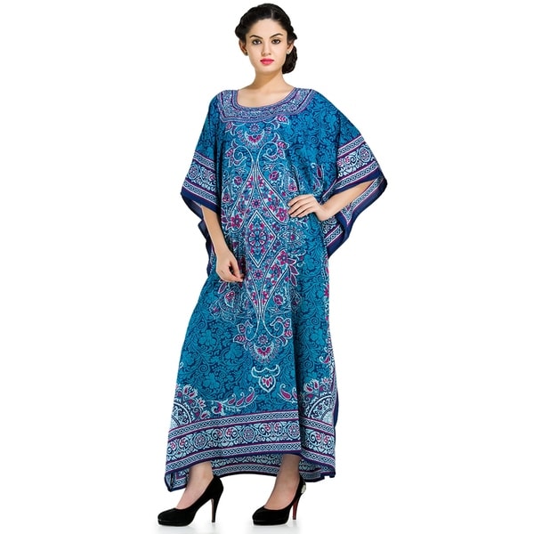 blue caftan