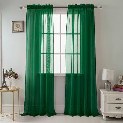 Buy Green 90 Inches Curtains Drapes Online At Overstock Our