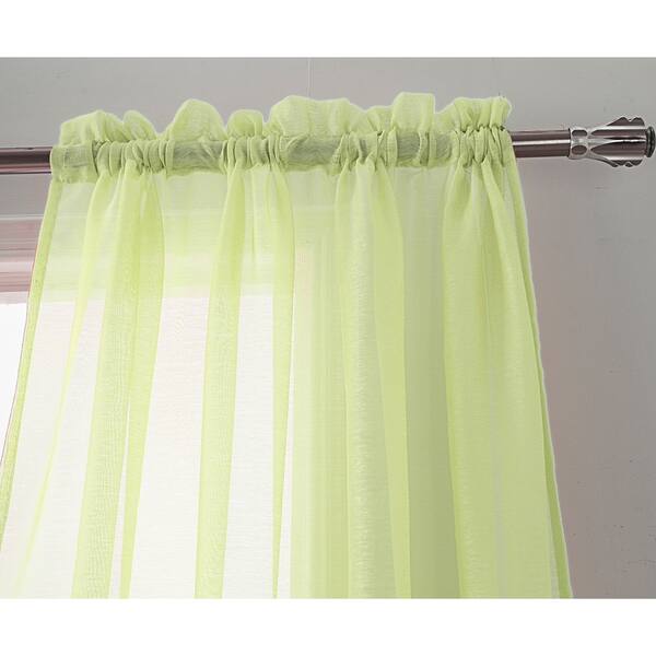 Shop Rt Designer Collection Celine Sheer 90 Inch Rod Pocket