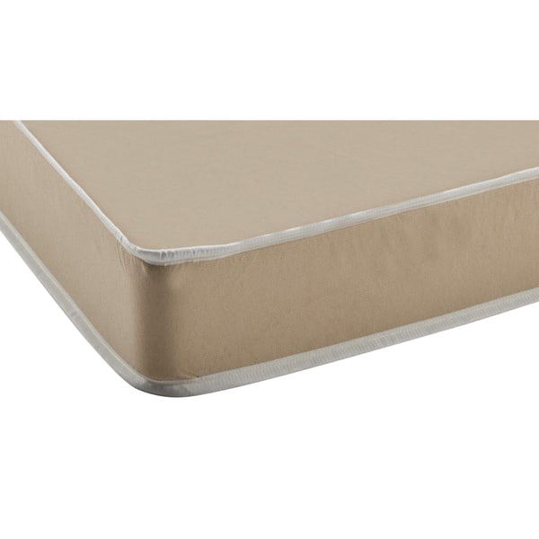 Fortnight Bedding 4-inch Twin-size Foam Mattress with Fabric Cover ...