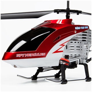 red remote control helicopter