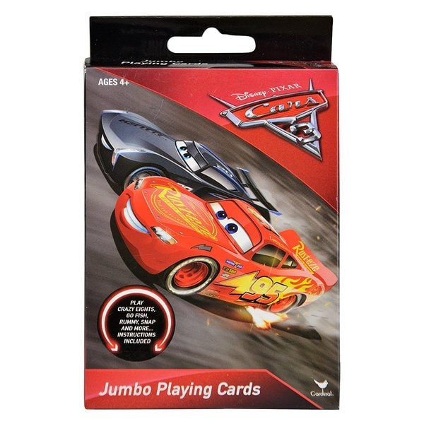 Disney's Cars Jumbo Playing Cards