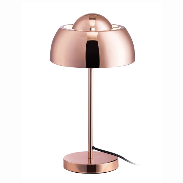 modern copper table lamp