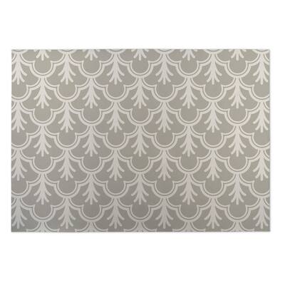 Kavka Designs Tan Spring Field Indoor/Outdoor Floor Mat (8' X 10') - 8' x 10'