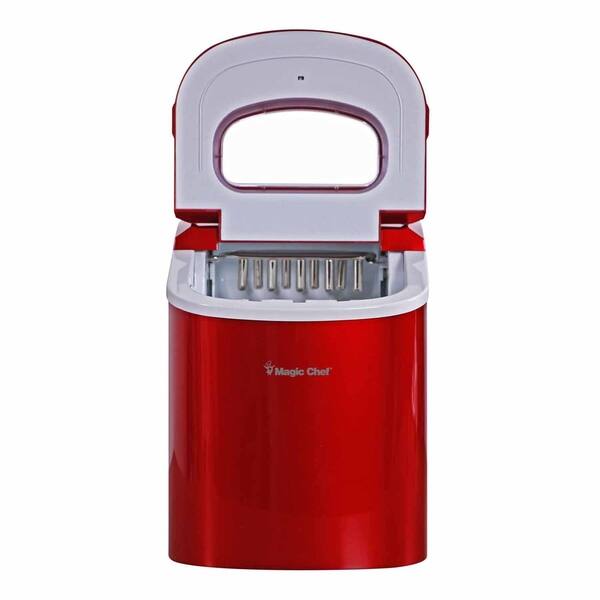 Shop Magic Chef 27 Lb Countertop Ice Maker Red Free Shipping