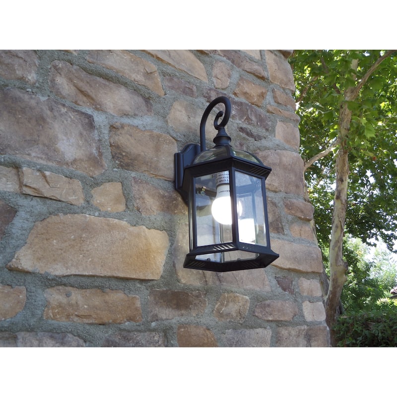 AA Warehousing Adalyn 1-light Black Exterior Light