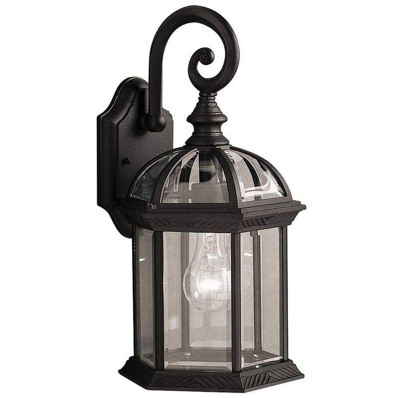 AA Warehousing Adalyn 1-light Black Exterior Light