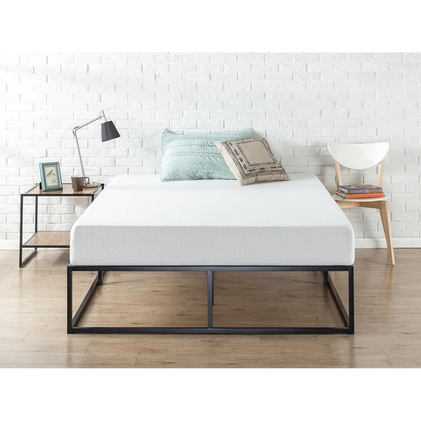 zinus 14 inch queen bed frame