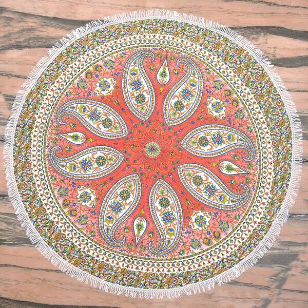 Shop Round Mandala Tapestry Hippie Wall Hanging Beach Throw Yoga