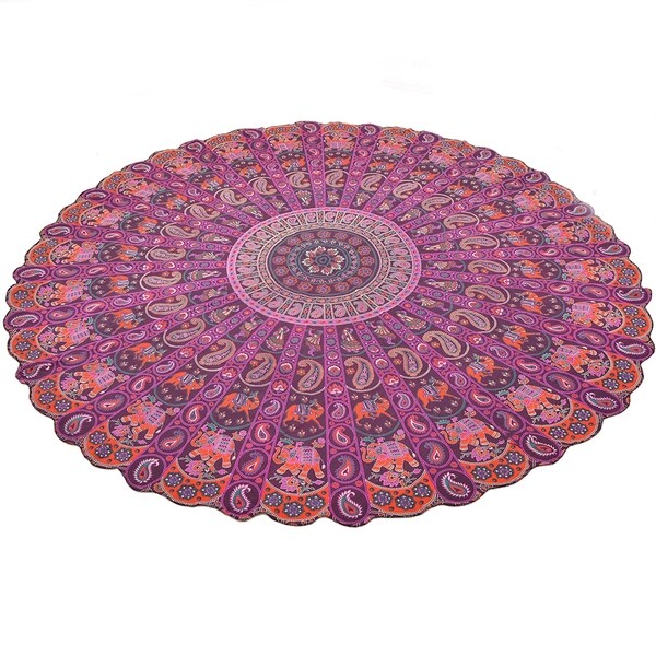 Bohemian Mandala Beach Tapestry Yoga Home Garden Cover Mat Picnic Blanket Towel 