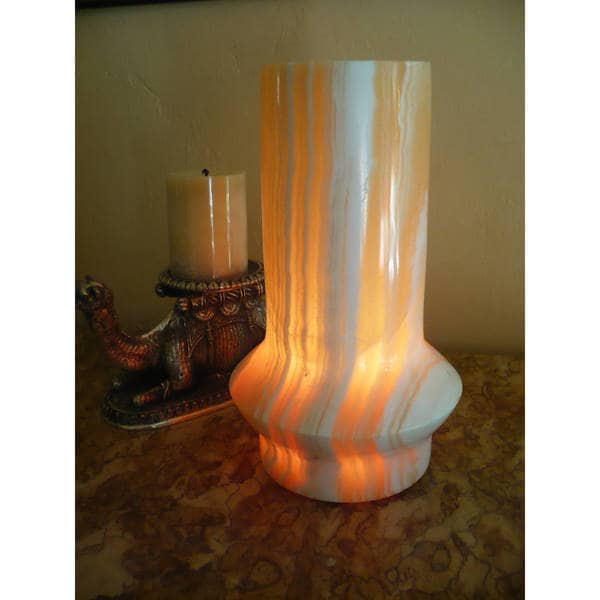 alabaster lampshade