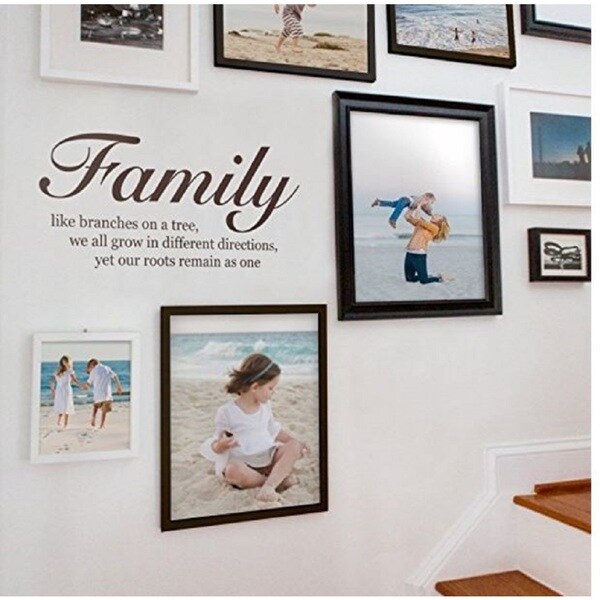 'Family Like Branches On A Tree' Vinyl Wall Decal