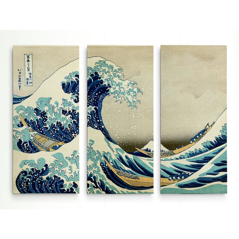 The-great-wave -by Katsushika Hokusai - On Sale - Bed Bath & Beyond 