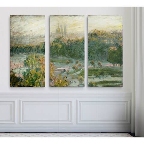 Tuileries-Study -Claude Monet