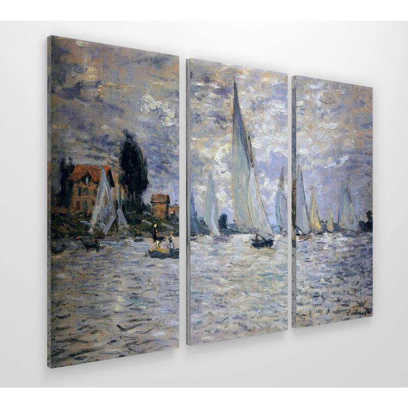 Boats-Regatta -Claude Monet