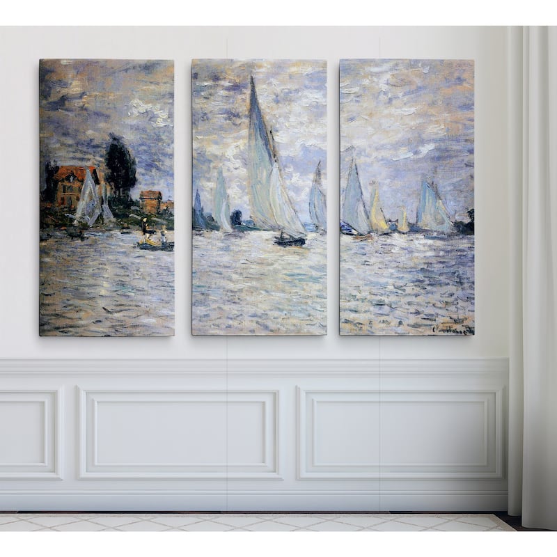 Boats-Regatta -Claude Monet