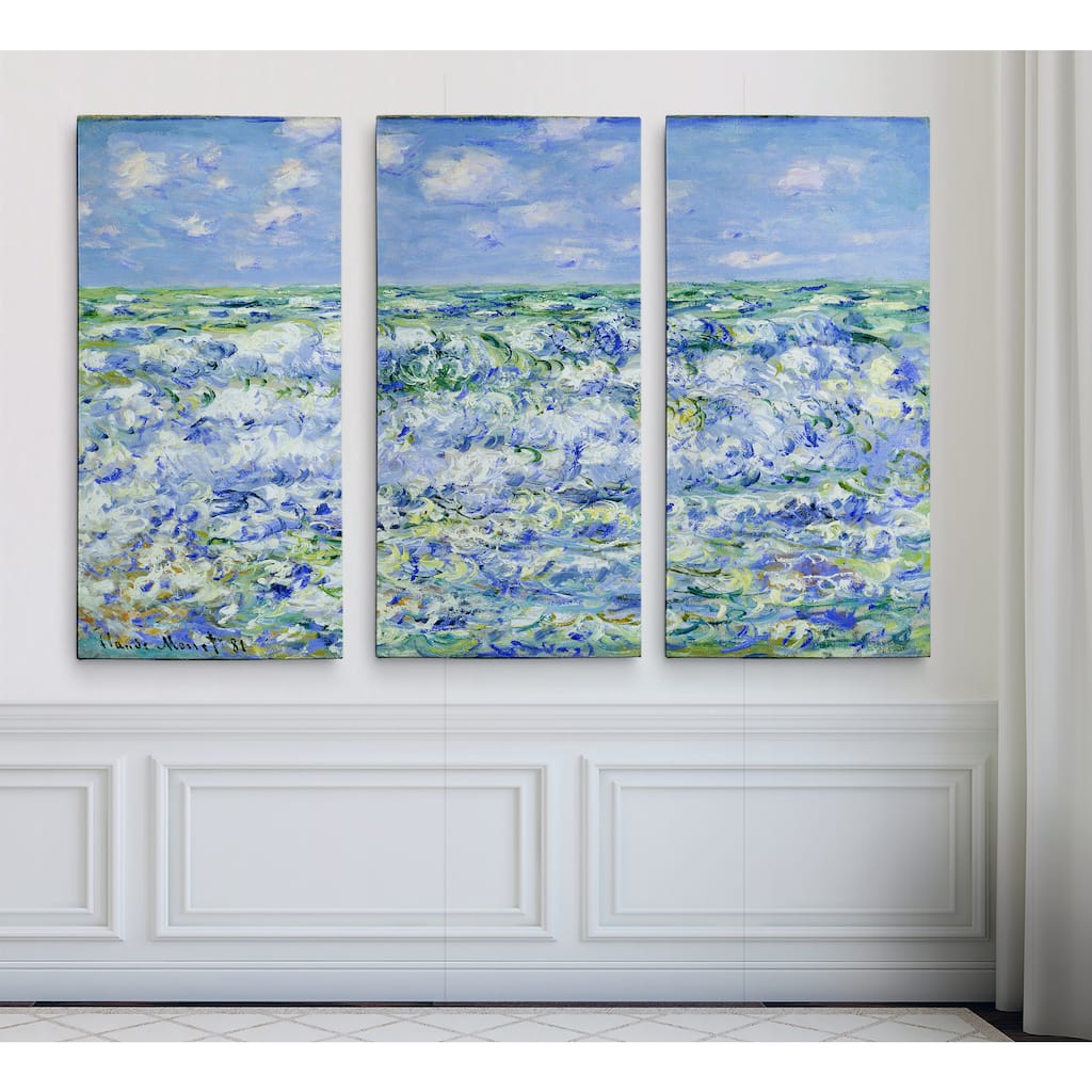 Waves-Breaking -Claude Monet