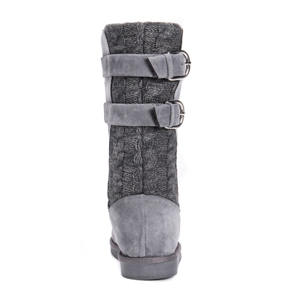 muk luks women's jean mid calf boot
