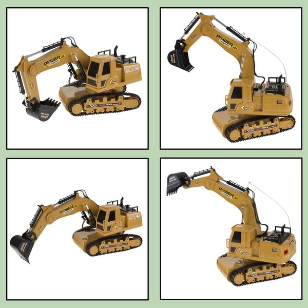 remote control toy excavator