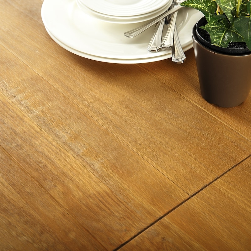 Priage by Zinus Farmhouse Wood Dining Table