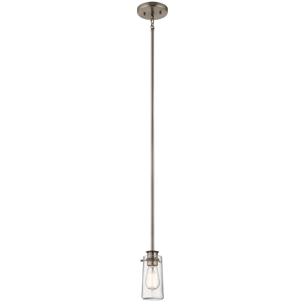 Kichler Lighting Braelyn Collection 1-light Pewter Mini Pendant