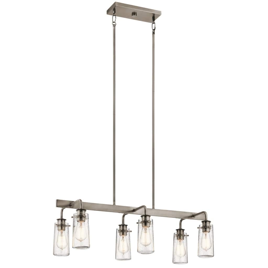 Kichler Lighting Braelyn Collection 6-light Pewter Chandelier
