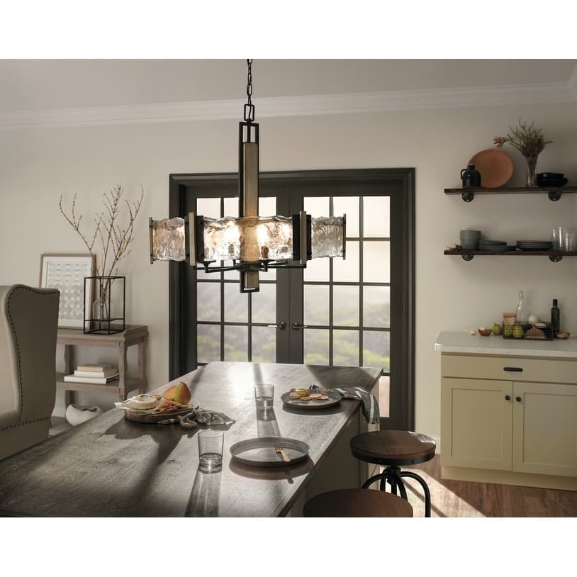 Kichler Lighting Aberdeen Collection 6-light Olde Bronze Chandelier