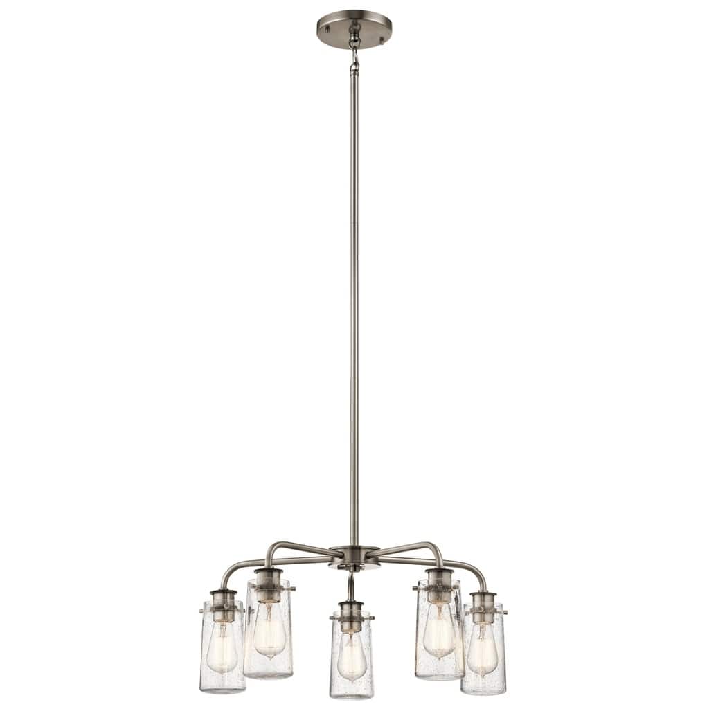 Kichler Lighting Braelyn Collection 5-light Pewter Chandelier