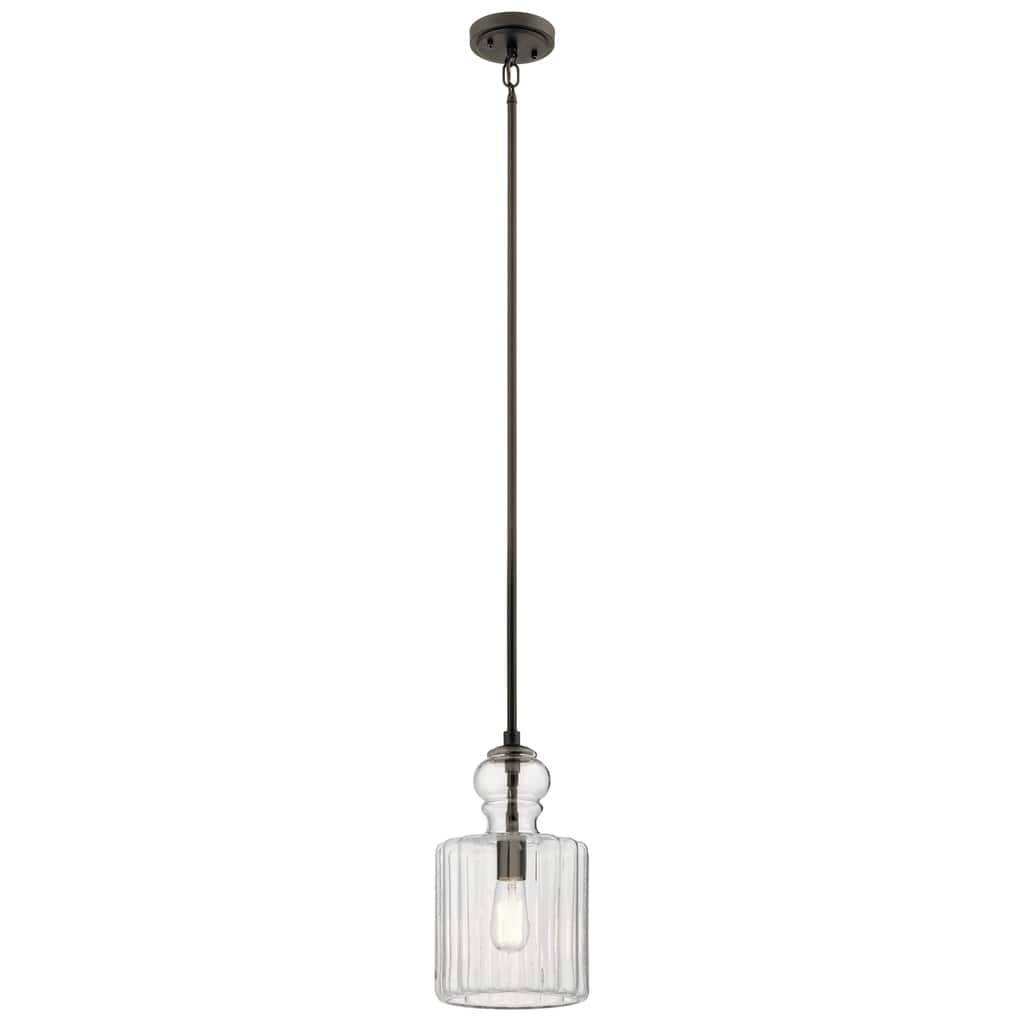 Kichler Lighting Riviera Collection 1-light Olde Bronze Pendant
