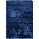 preview thumbnail 8 of 19, Nourison Lush Plush Shag Area Rug 4' x 6' - Navy - Rectangle