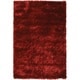 preview thumbnail 5 of 19, Nourison Lush Plush Shag Area Rug 4' x 6' - Ruby - Rectangle
