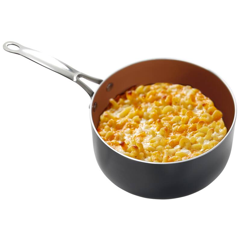 Gotham Steel 15 Piece Frying Pan and Pot Nonstick Cookware Set