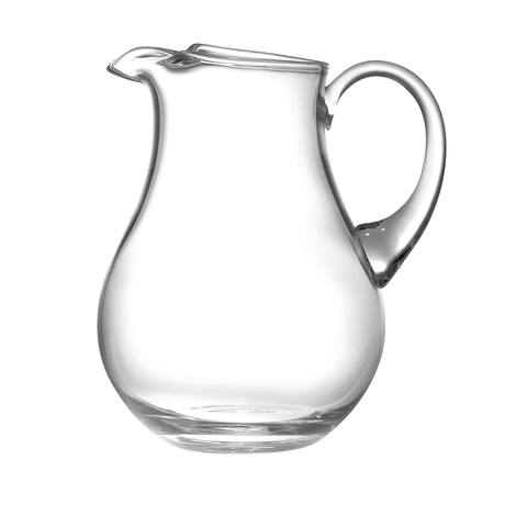 Majestic Gifts Clear European Glass Kool Aid Pitcher with Handle