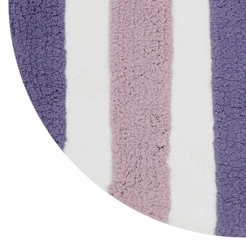 Alexander Home Hand-tufted Riley Striped Shag Rug
