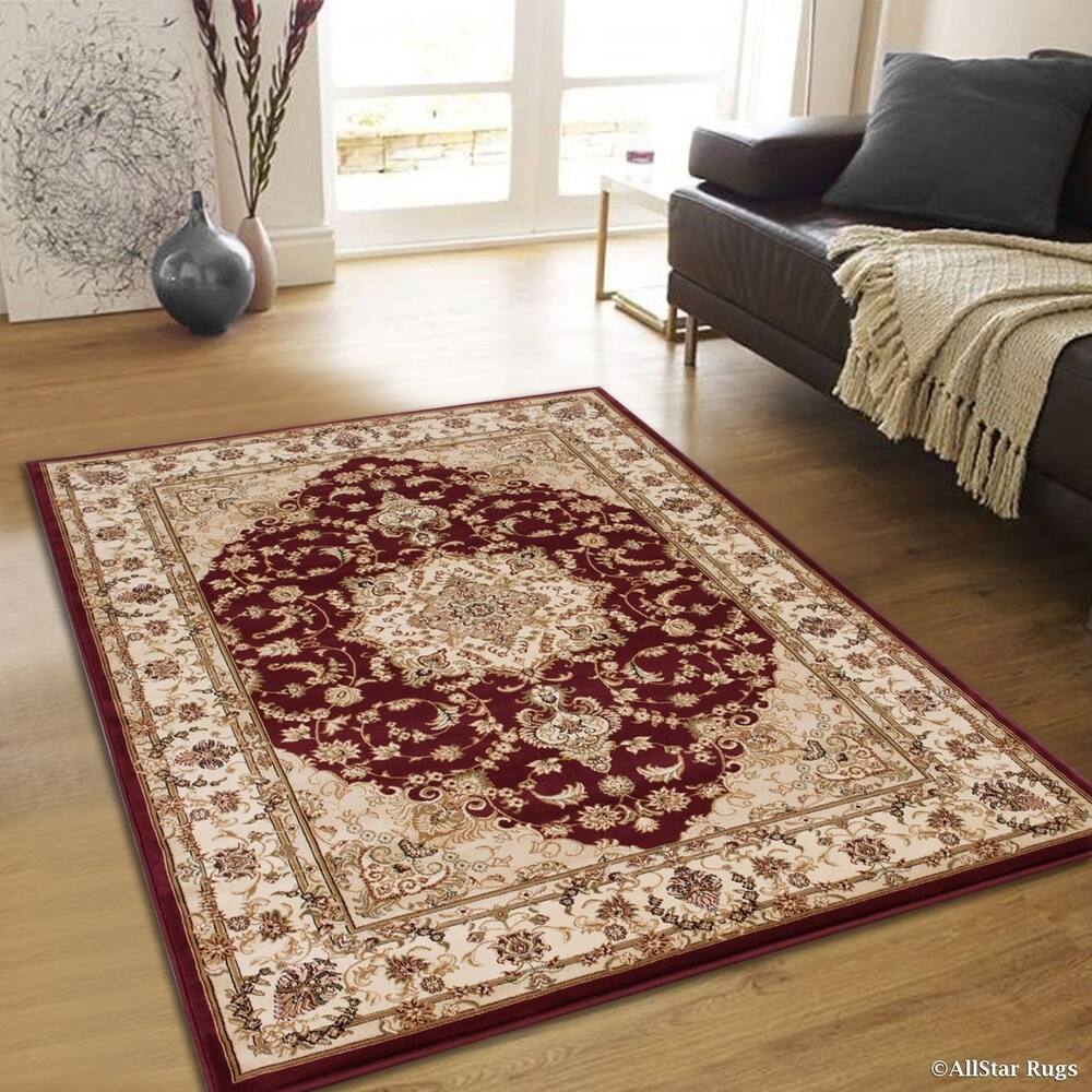 Allstar Berber Ultra-dense Woven Persian Pattern Rug